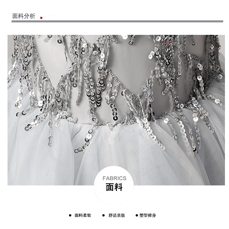 Đầm dạ hội cho bé, bé gái, sinh nhật, phồng, bé gái, trang phục piano, váy công chúa, chủ nhà mùa hè - Váy trẻ em quần áo trẻ con