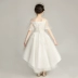 Trẻ em váy cưới màu trắng cô gái công chúa váy fluffy hoa cô gái buổi tối váy catwalk cô bé piano trang phục - Váy trẻ em quần áo bé trai đẹp nhất Váy trẻ em