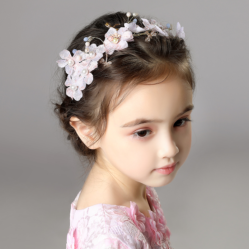hair crown flower