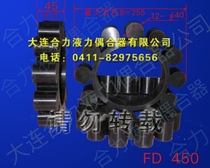 YOX450 hydraulic coupler buffer pad(FD450 Guangdong Zhongxing coupler elastic block)Plum blossom rubber ring