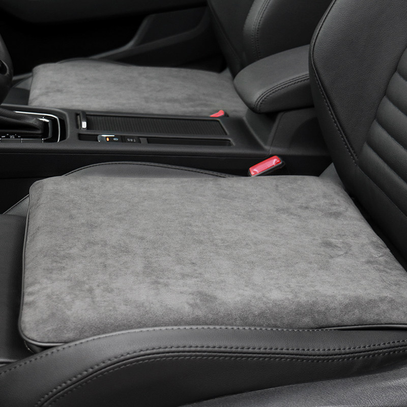 Seat cushion Four Seasons universal turning fur for Mercedes BMW Odi car Memory cotton car chair cushion single sheet-Taobao