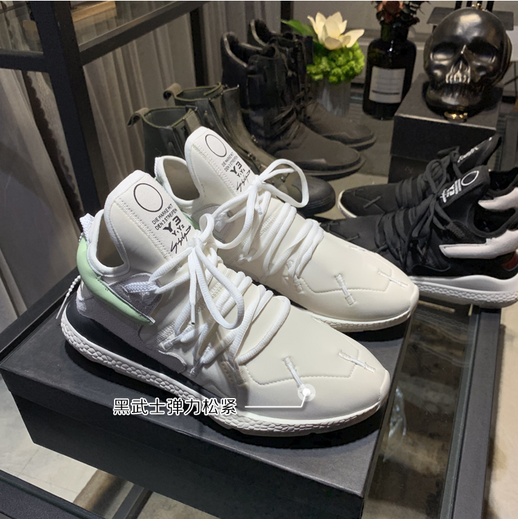 2019 new y3gzcl giày nam cao màu đen mùa hè chiến binh màu đen giày cũ lưới thoáng khí giày vải thun - Giay cao giày the thao