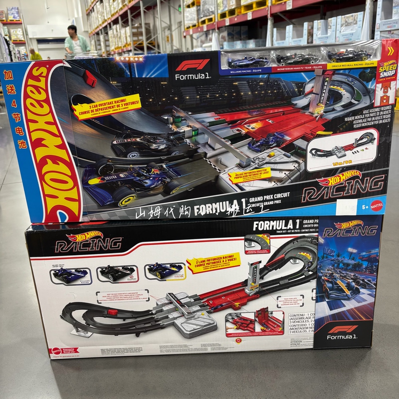 Sam's Hot Wheels Formula F1 Racing Car Electric Racing Track Alloy Sports Car Boys' Children's Toy Sam's Hot Wheels Formula F1 Racing Car Electric Racing Track Alloy Sports Car Boys' Children's Toy