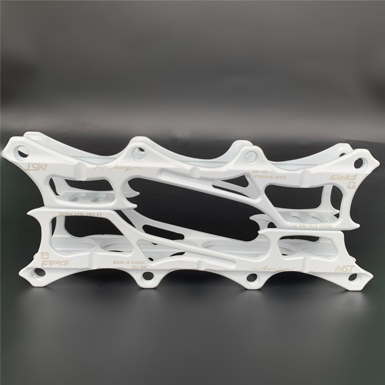 Limited edition white fangs flat flower knife rack banana rack flat rack to send through nails flying saucer leavened ice roller skates bracket ultra-light