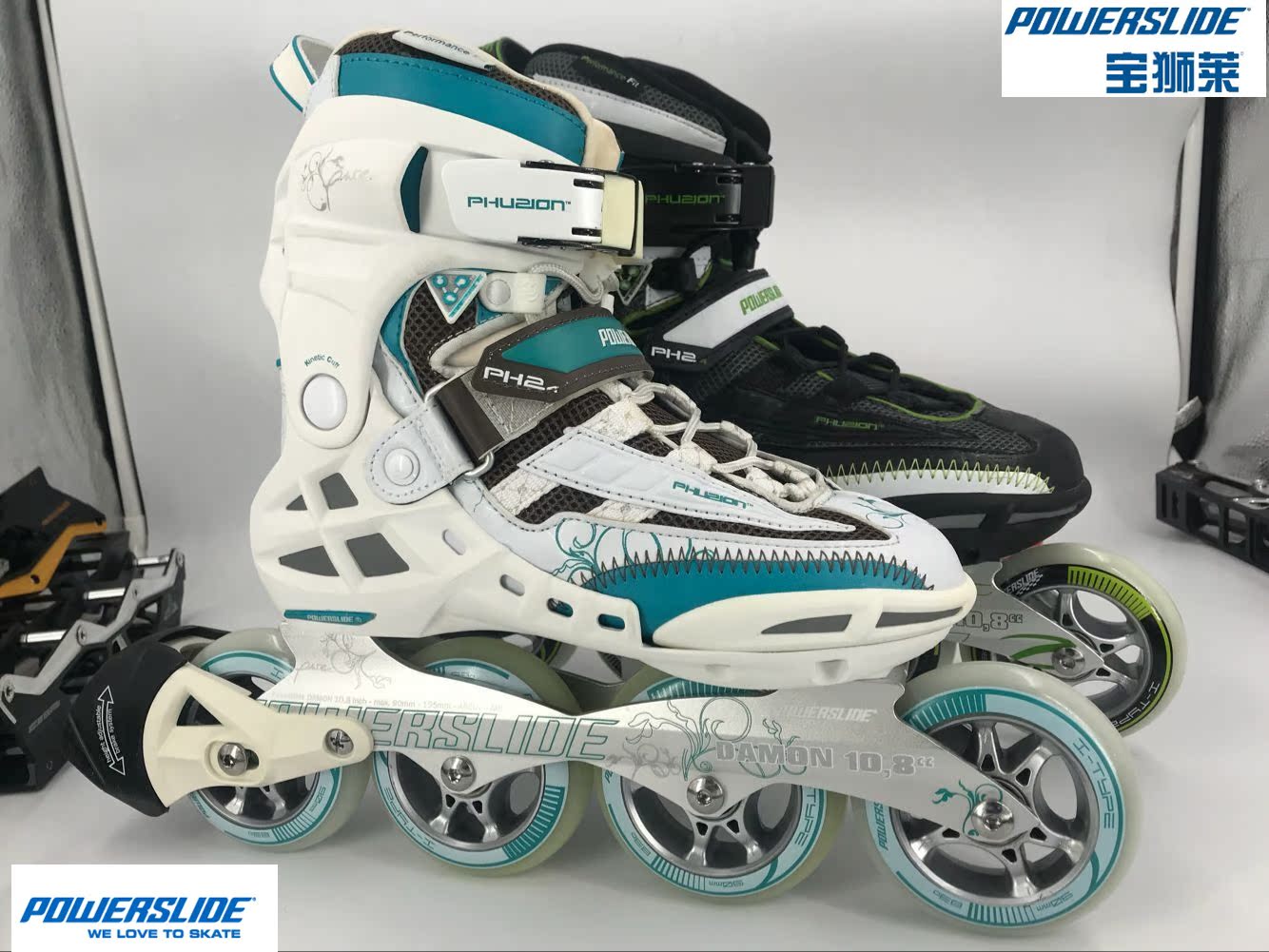 German Brands Treasure Lions lePOWERSLIDE Adult Leisure Wheel Skating Shoes for men and women Fitness Skating Shoes for a big gift