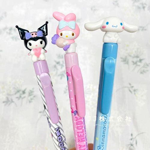 Japan Triple Lull Gull Merleti Great Ear Dog Cool Lomi Cute Cartoon Solid Ball Pen 0 7mm Cocoa Love-Taobao