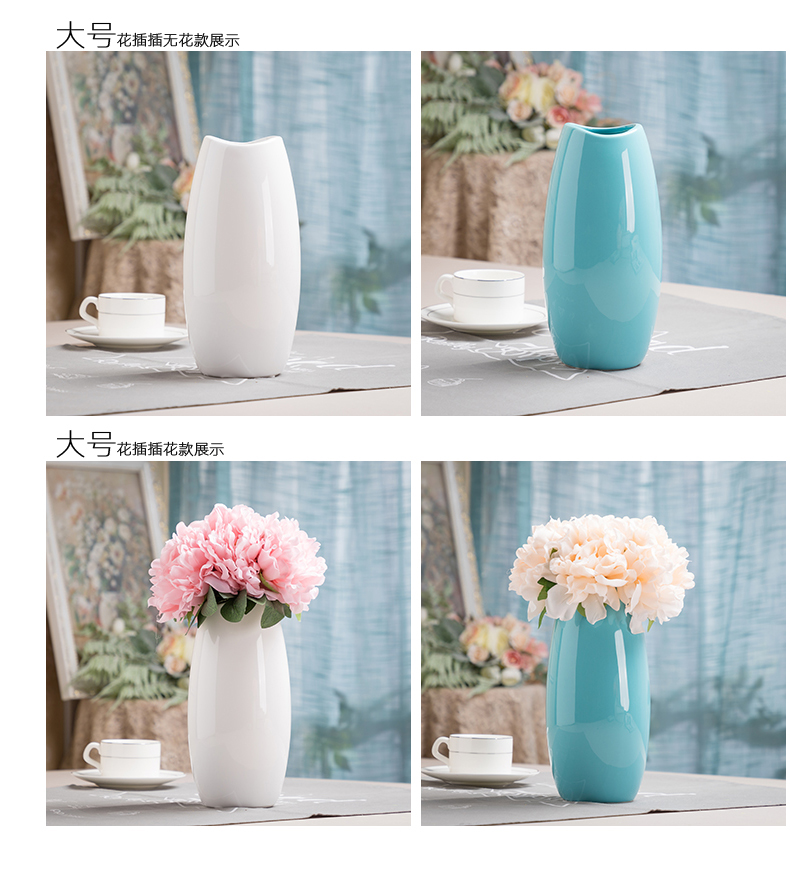 The Nordic contracted and I lucky bamboo hydroponic vase household act The role ofing is tasted wine sitting room adornment creative ceramic furnishing articles