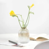 Nordic Simple Glass Transparent Vase Home Living Room цветы гидропонный контейнер с цветочным расположением цветочный обеденный стол декоративные украшения