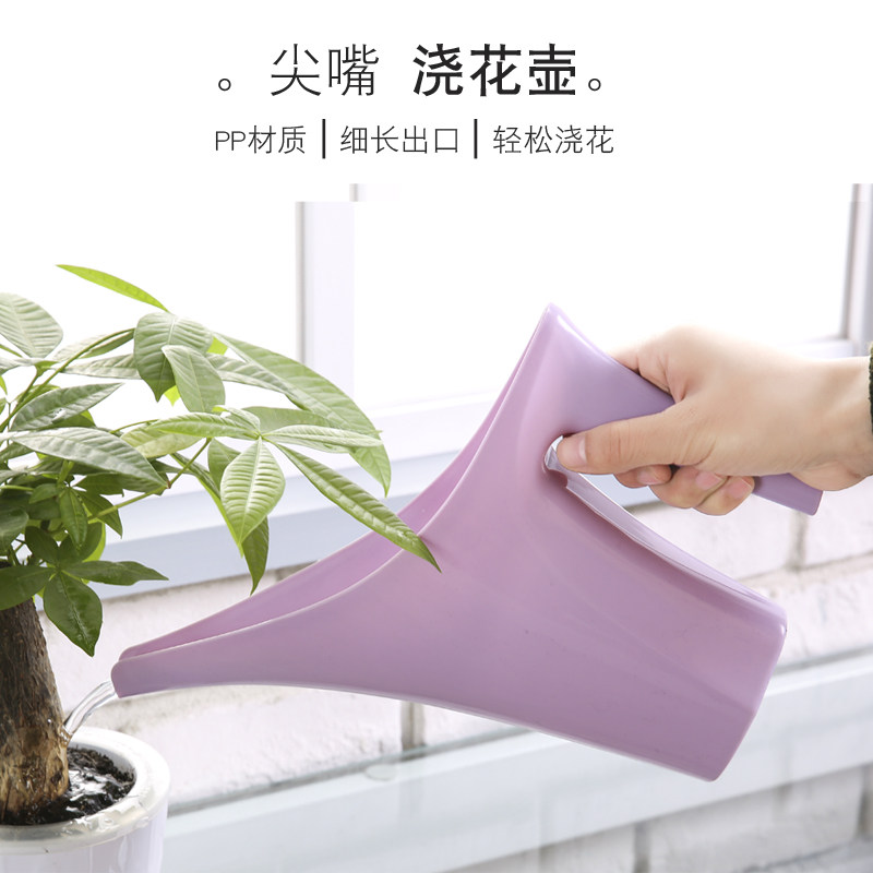 Gardening sprinkler Household vegetable watering kettle Indoor thickened plastic long mouth watering artifact Flower raising tools