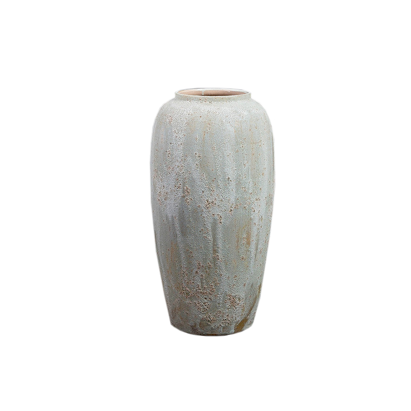 Two jingdezhen white mercifully glaze of 0.45 to 1.2 m set of new Chinese style ceramic vases, handicraft furnishing articles