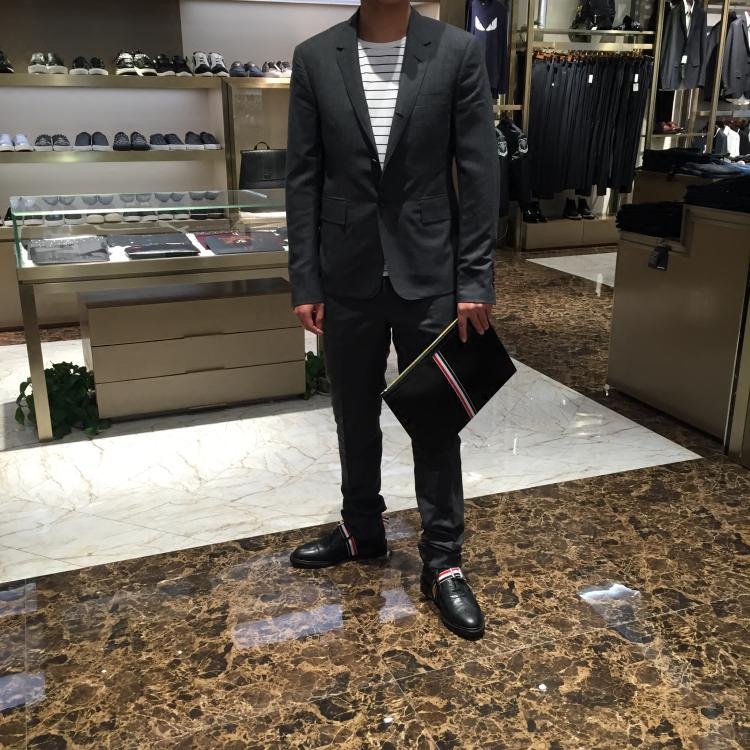 Thom Browne Tom Browne 22 Winter New Men's Fashion Classic Casual Suit