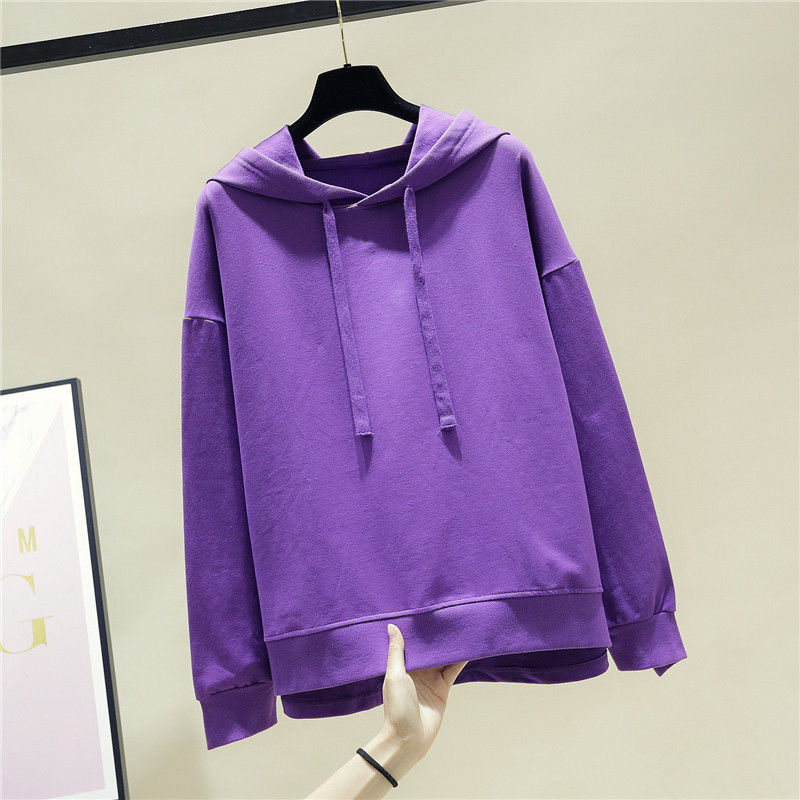 2022 new large size women's spring tops all-match spring and autumn cover belly ins early spring sweater fat sister 200 jin coat