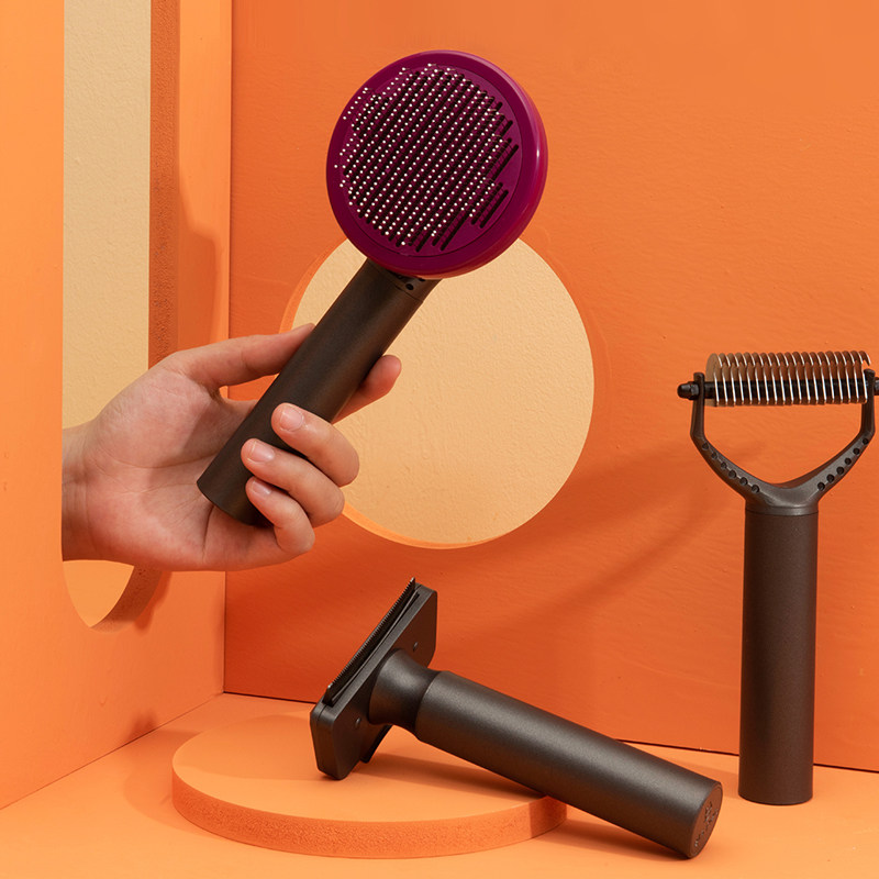 Cat comb pet comb dog cat hair removal special cleaner to remove floating hair needle comb British short comb brush small dog