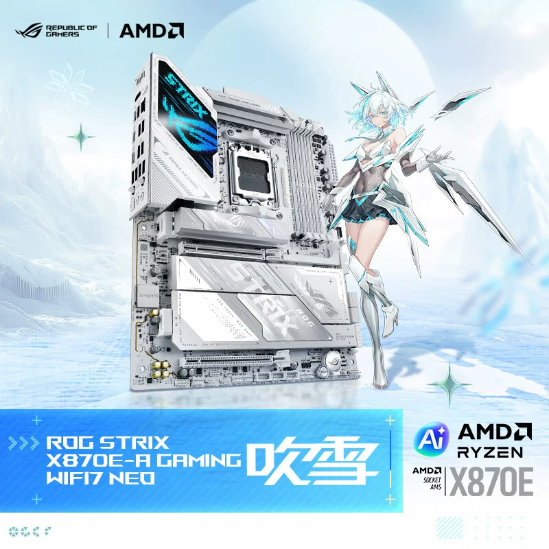 Материнская плата ASUS ROG STRIX X870E-H-E-F-A GAMING WIFI7 S NEO Fubuki RO Ji