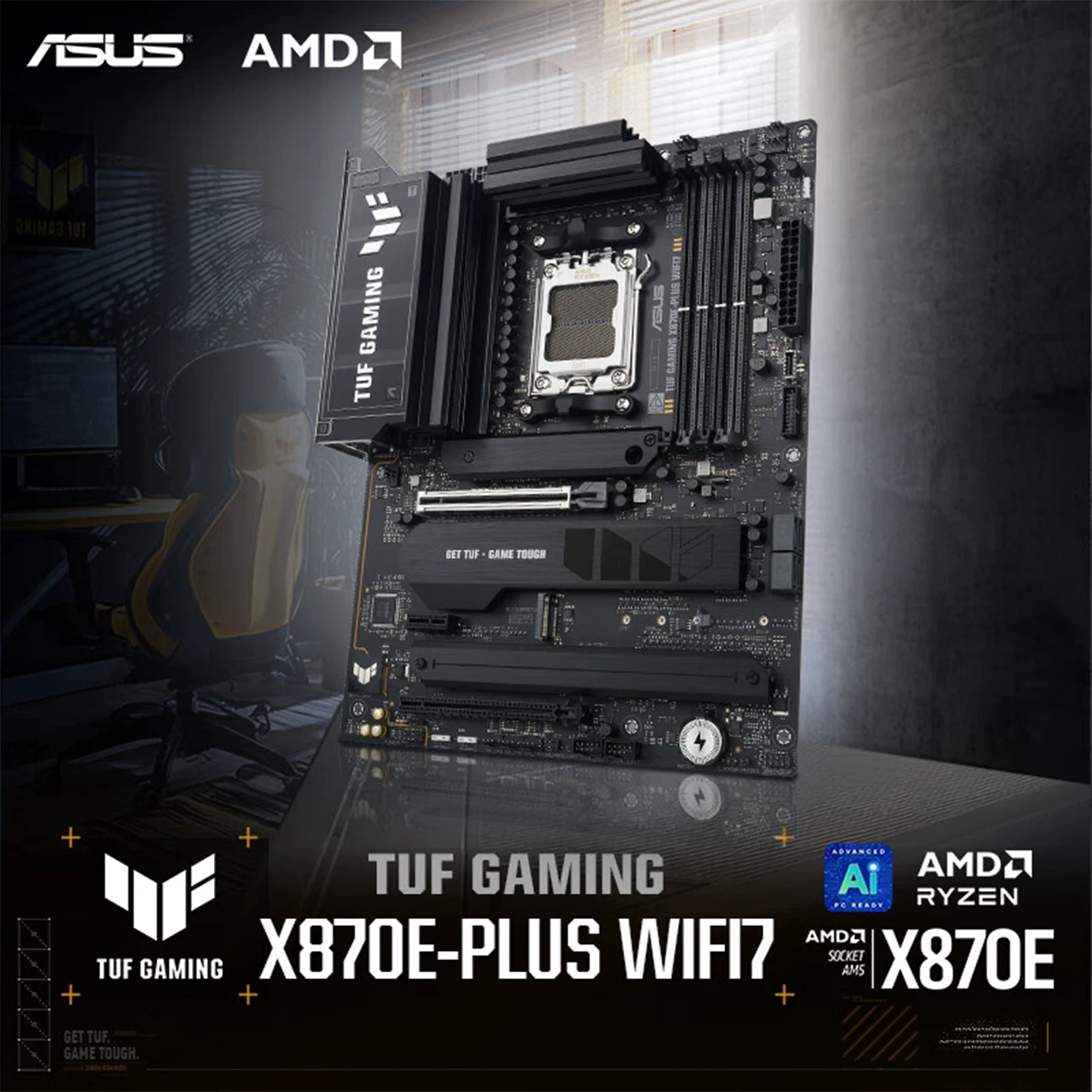 Материнская плата ASUS ROG STRIX X870E-H-E-F-A GAMING WIFI7 S NEO Fubuki RO Ji
