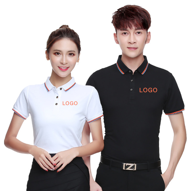 Short Sleeves Workwear Thin jacket Working clothing Men's summer workwear Custom polo shirt Overalls print Words for summer clothes