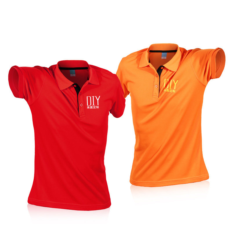 Summer work clothes men's thin short sleeve clothescatering service employee clothesCustomized logo breathable tops