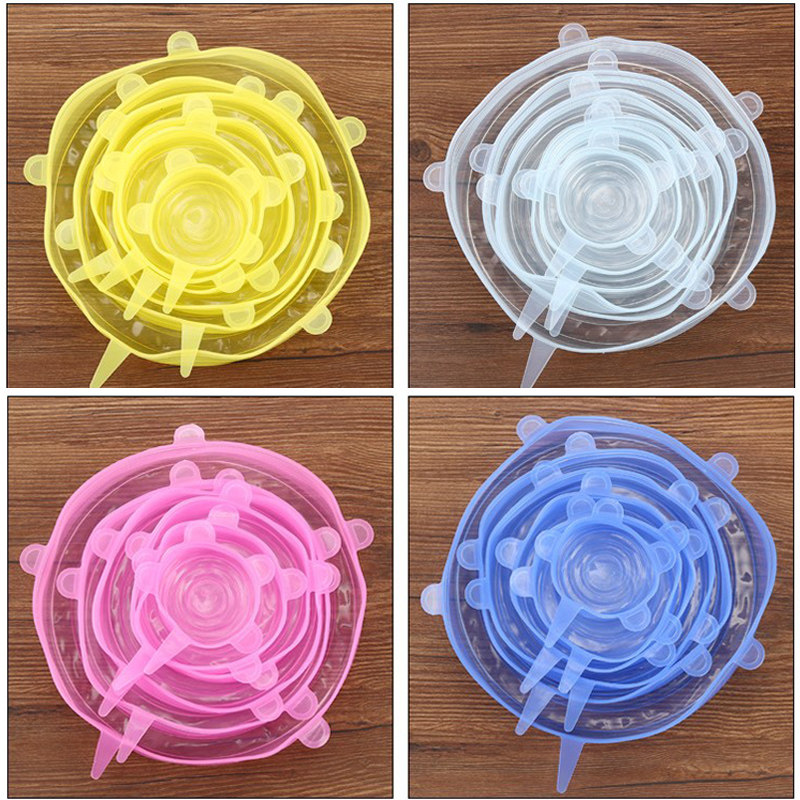Food grade silicone cover universal cover sealing cover household versatile general-purpose Japan insurance stretch
