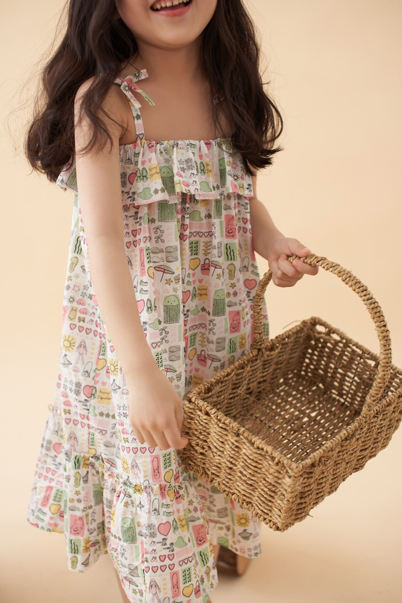 The Bp same girl fresh child Pinterest hand-painted pendant with skirt Children Butterfly knot Dress Holiday Dress 2011 New