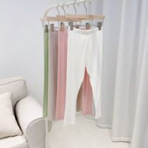 Candy Color Spring Summer Beat Bottom Pants Girl Pure Color High Play 90% Pants Children Thin stretch pants skintight pants