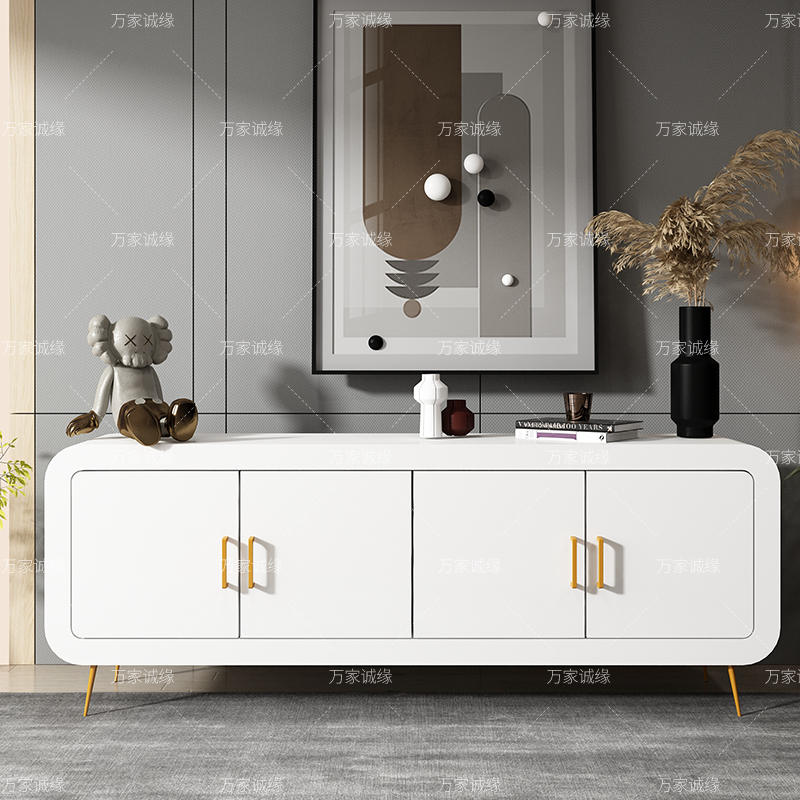 Side cabinet decoration cabinet personality stylish simple TV cabinet modern light luxury cabinet locker