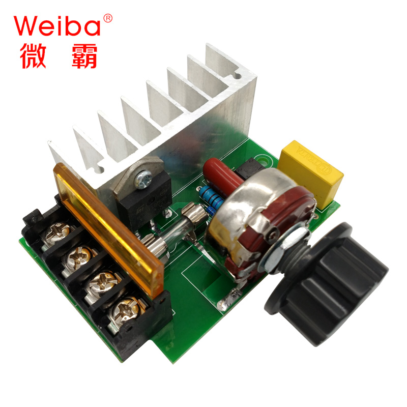 Weiba 4000W imported high-power thyristor electronic voltage regulator dimming thermostat governor AC220V