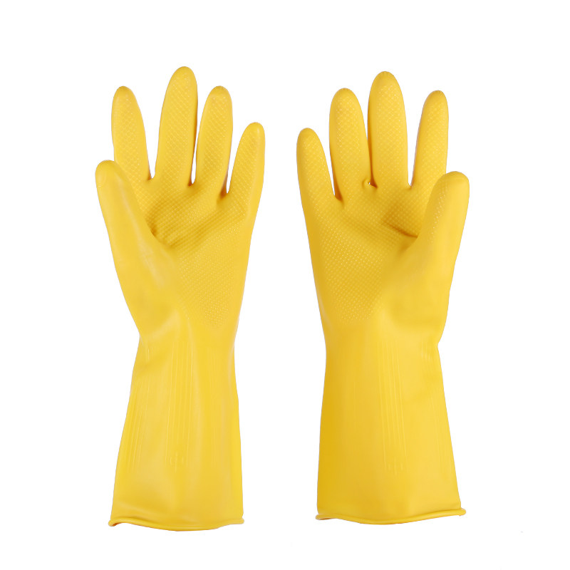 Nanyang brand beef tendon latex gloves thick wear-resistant dishwashing to do housework kitchen cleaning labor insurance industrial gloves