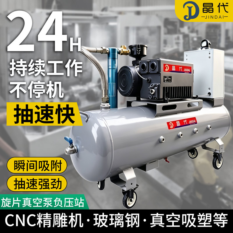 Cnc Vacuum Pump Industrial Air Extraction Rotary Type Vacuum Packaging Vacuum Suction Cup Blister Vacuum Pump Negative Pressure Station