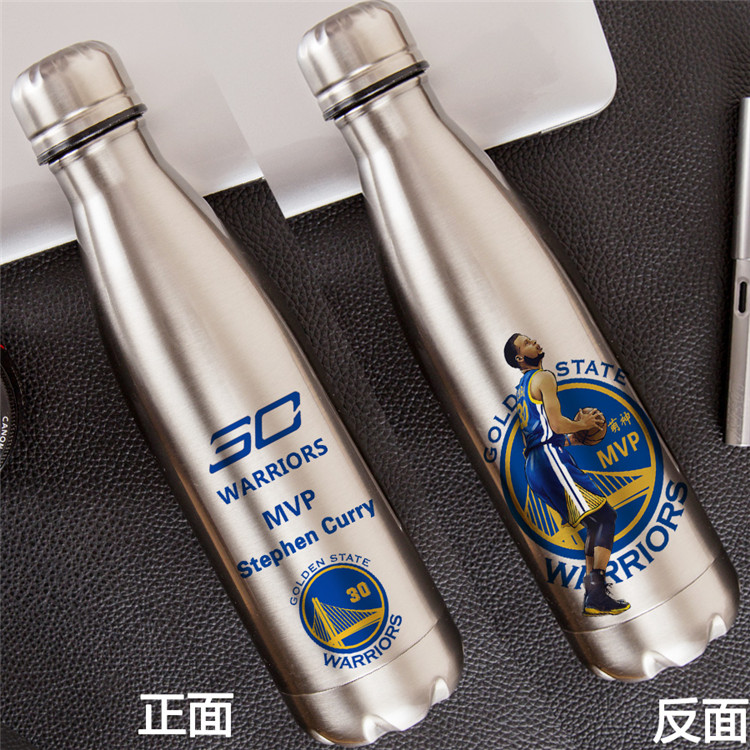 Người hâm mộ món quà bóng rổ sáng tạo cung cấp Curry Kobe James Harden Owen Cup cốc cách nhiệt bằng thép không gỉ bóng rổ adidas