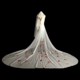 Свадебное фото невесты Роза вышитая кружевная кружевная кружев