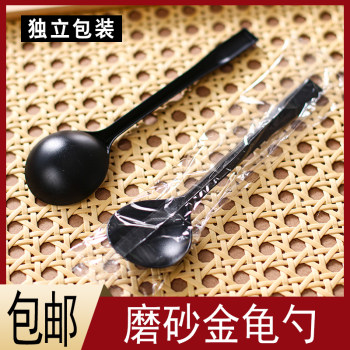 Dessert spoon independent packaging disposable spoon plastic soup spoon