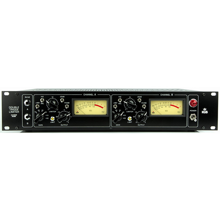 IGS Audio Double Triode Limiter dual-channel microphone release licensed