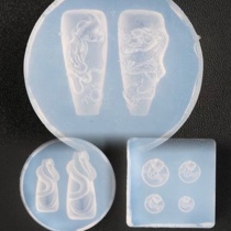 New Chinese Guangdong Nail Mould Dragon Hangyu Snake Fighting Personality Nail Stereo Ornamental Mould Europe and America Snake Release