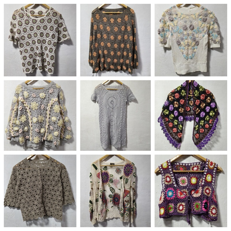 Vintage Versatile Forest-Style Heavy-Duty Woven Handmade Four-Season Retro Cardigan Sweater K874