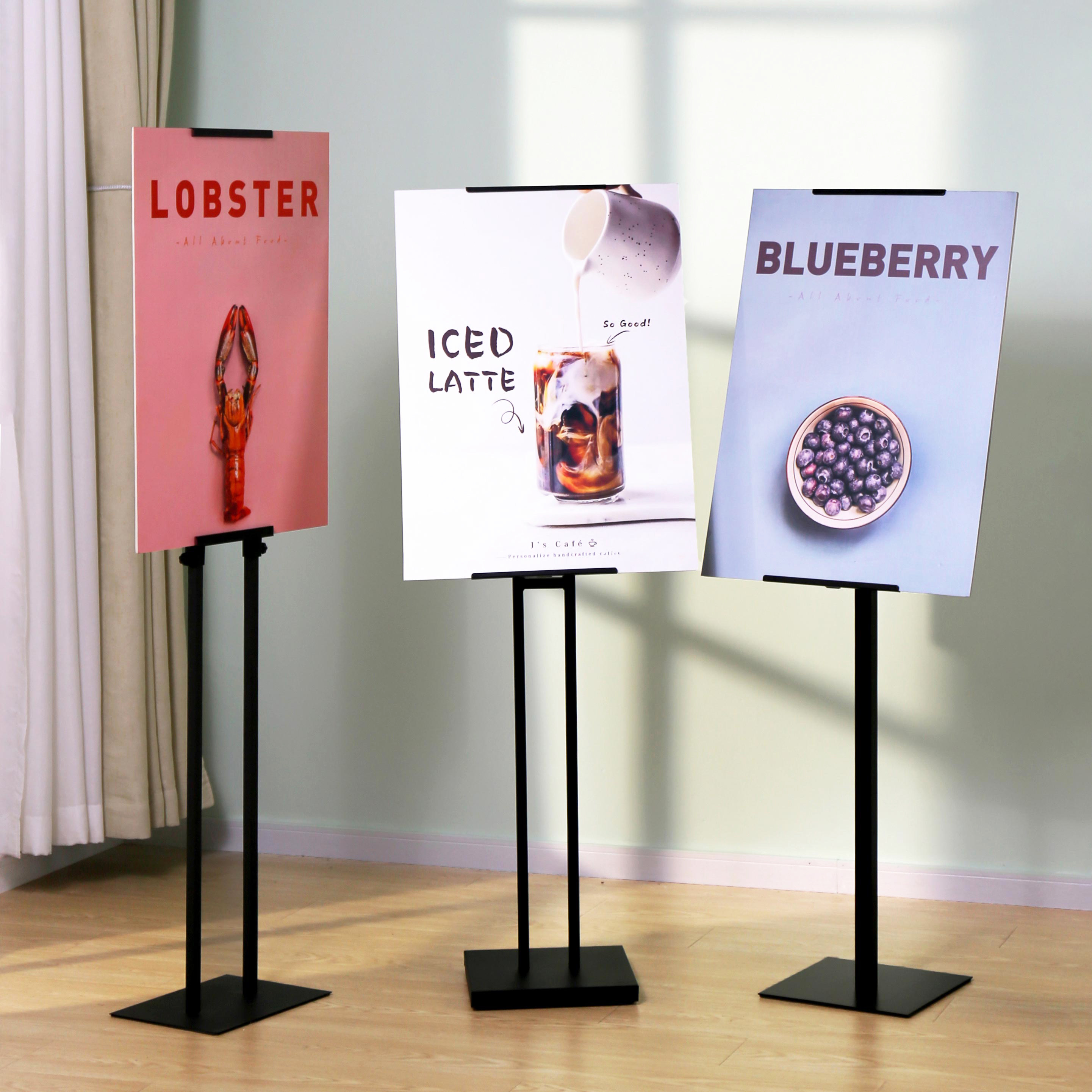kt board exhibition stand upright landing style standing signs advertising posters custom-made promotional exhibition boards bracket show shelves Sub-billboards
