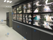 Dabang custom computer room monitoring screen curtain wall LCD TV cabinet by square meter-ink room