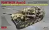 (JZHOBBY)Wheat field RM-5019 1 35 German Panther G tank internal structure cutting display version