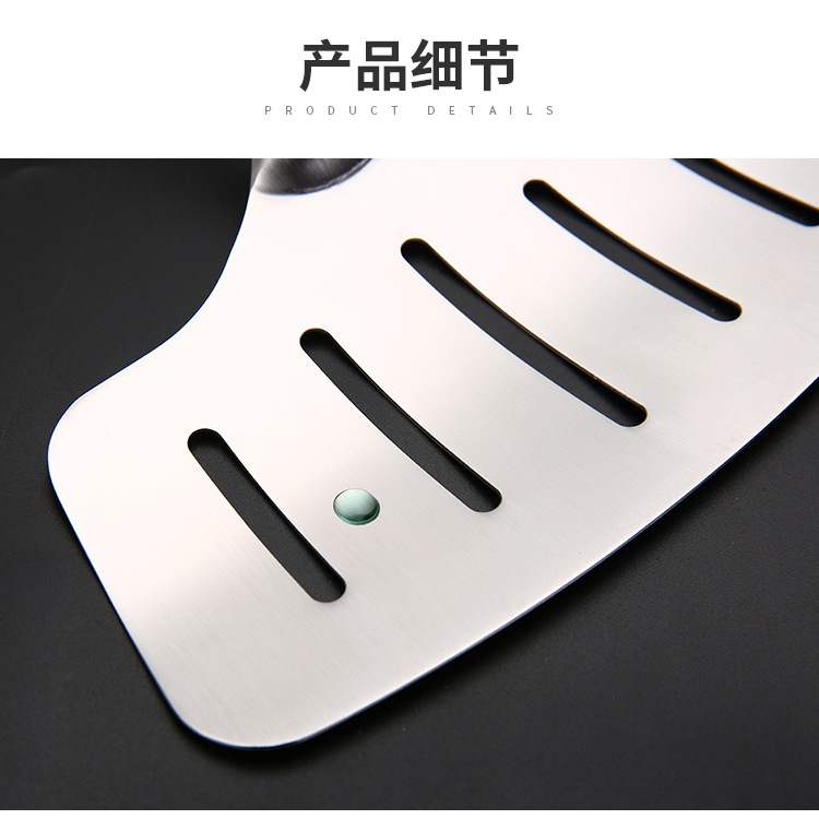 Đức 304 thép không gỉ dày chiên cá xẻng xẻng xẻng mở rộng nhà bếp cung cấp bếp xẻng xẻng phẳng - Phòng bếp dụng cụ làm bếp