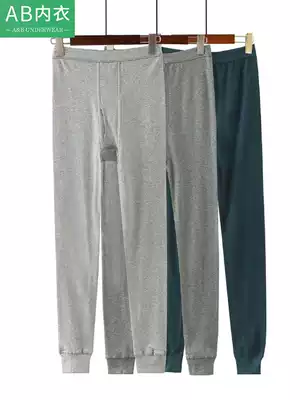 AB underwear men's cotton sanitary pants autumn and winter thin single piece cotton wool pants sanitary pants large size interior pants T007