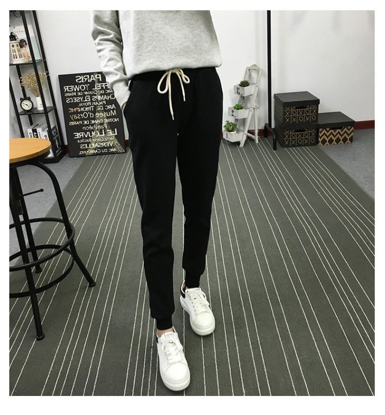 Drawstring Casual Sports Pants NSYF18752