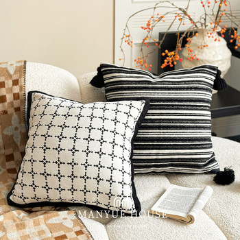 Manyuejia light luxury model room sofa pillow cushion