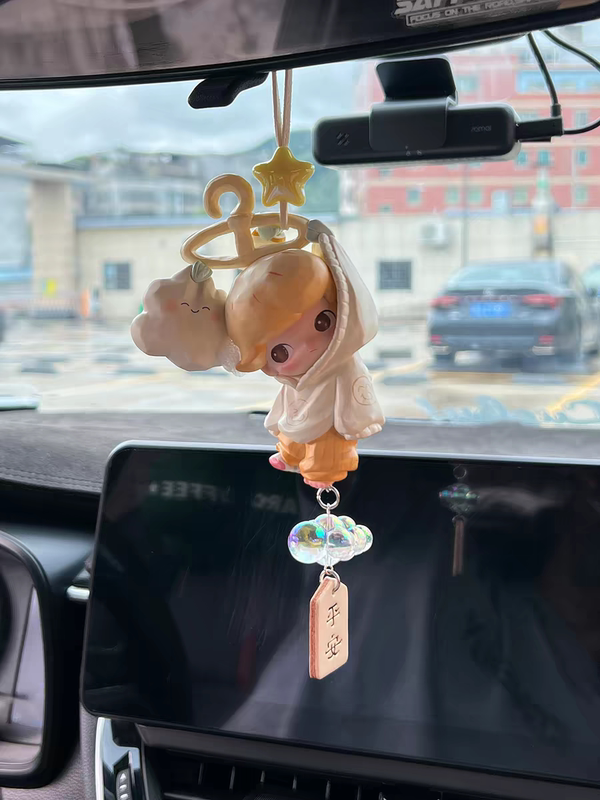 Bubble Mart Dimoo if Today Were Friday Car Rearview Mirror Pendant (Accessories Only)