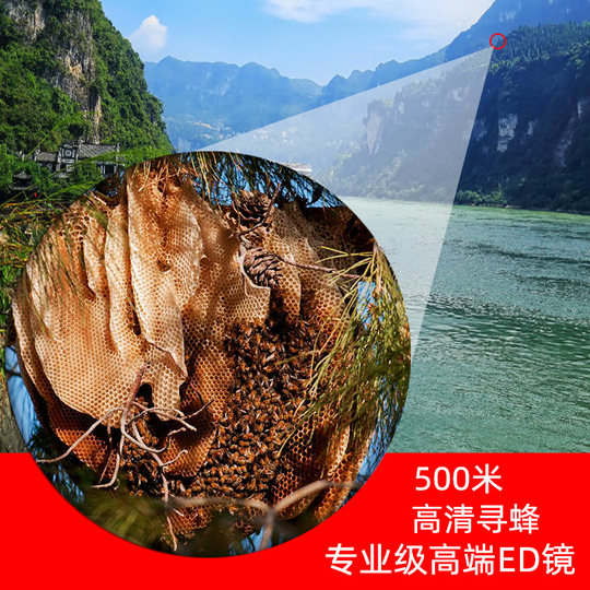 艾斯基望远镜高倍高清专业级夜视户外找蜜蜂马蜂观鸟ed眼镜全防水