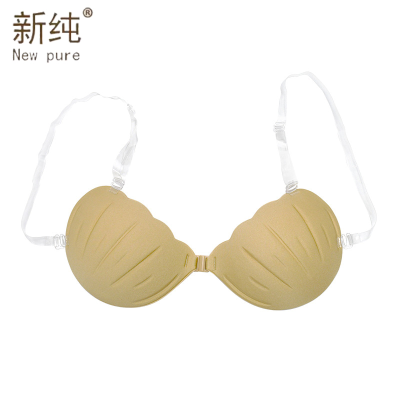 Sexy chest patch with upper tootto chest thickening harness Silicone Invisible Bra Lady's Milk Stick Without Mark bra-Taobao
