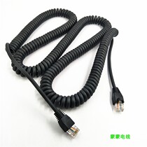 Megaphone spring wire 8-core telephone spiral wire Car radio spring wire spiral wire