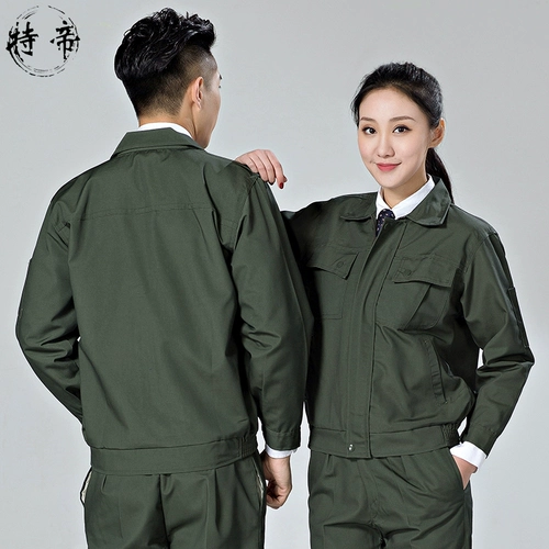 Осенний тканевый лонгслив, мужской износостойкий комбинезон, делается под заказ