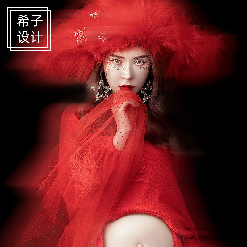 Maternity photo photography clothing 2020 new Kiko photo studio theme photo art photo gauze skirt pregnant women photo clothes