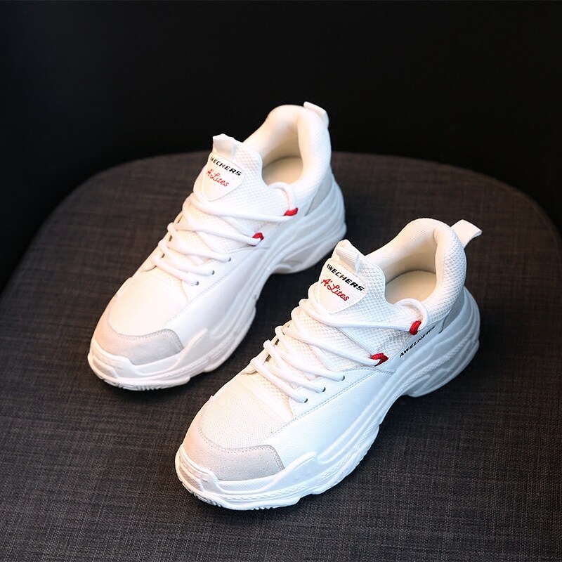 Hong Kong Tide brand ins Super fire shoes 2022 spring new sneakers women wild Harajuku Street shooting daddy shoes