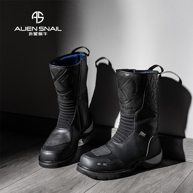 Alien Snail Waterproof Tension Boots MT-30 Comfortable Breathable Leather Midcylinder Boot Shoes Protective Wear and Wear Outdoor