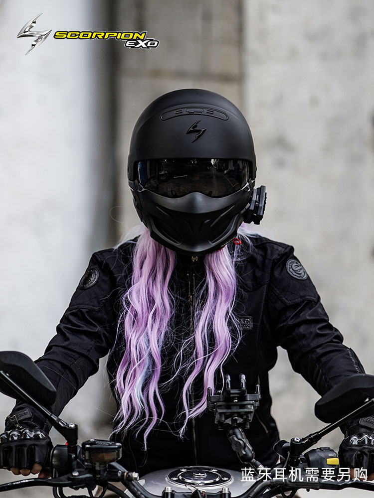 2020 new scorpion helmet COVERT-X vintage Harley motorcycle helmet warrior full helmet half helmet combination helmet